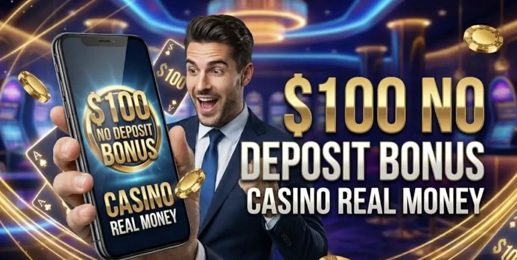$100 No Deposit Bonus Casino Real Money